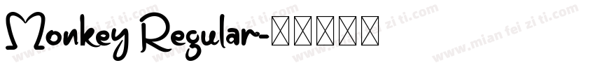 Monkey Regular字体转换